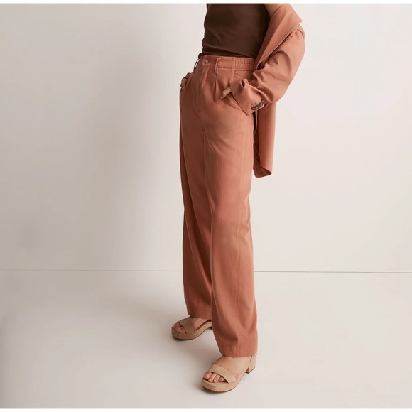 Madewell The Neale Straight-Leg Pant in Drapeweave - Picture 11 of 11